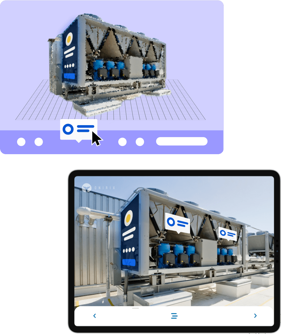 Creative Studio design AR scenes for android and iOS