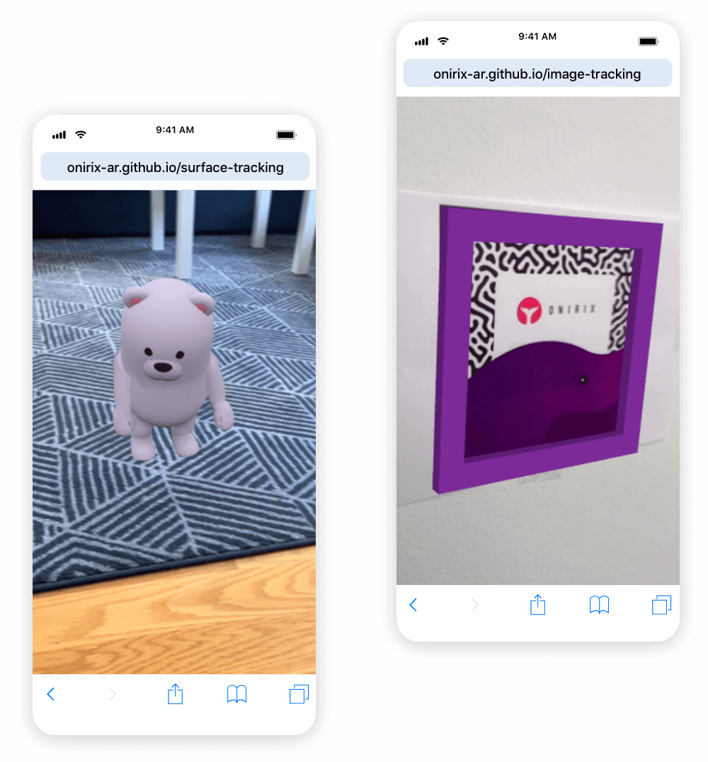 webar sdk samples concept