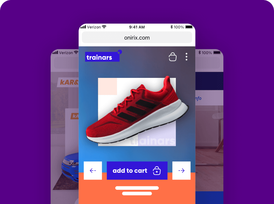 Creative Studio Onirix experience library