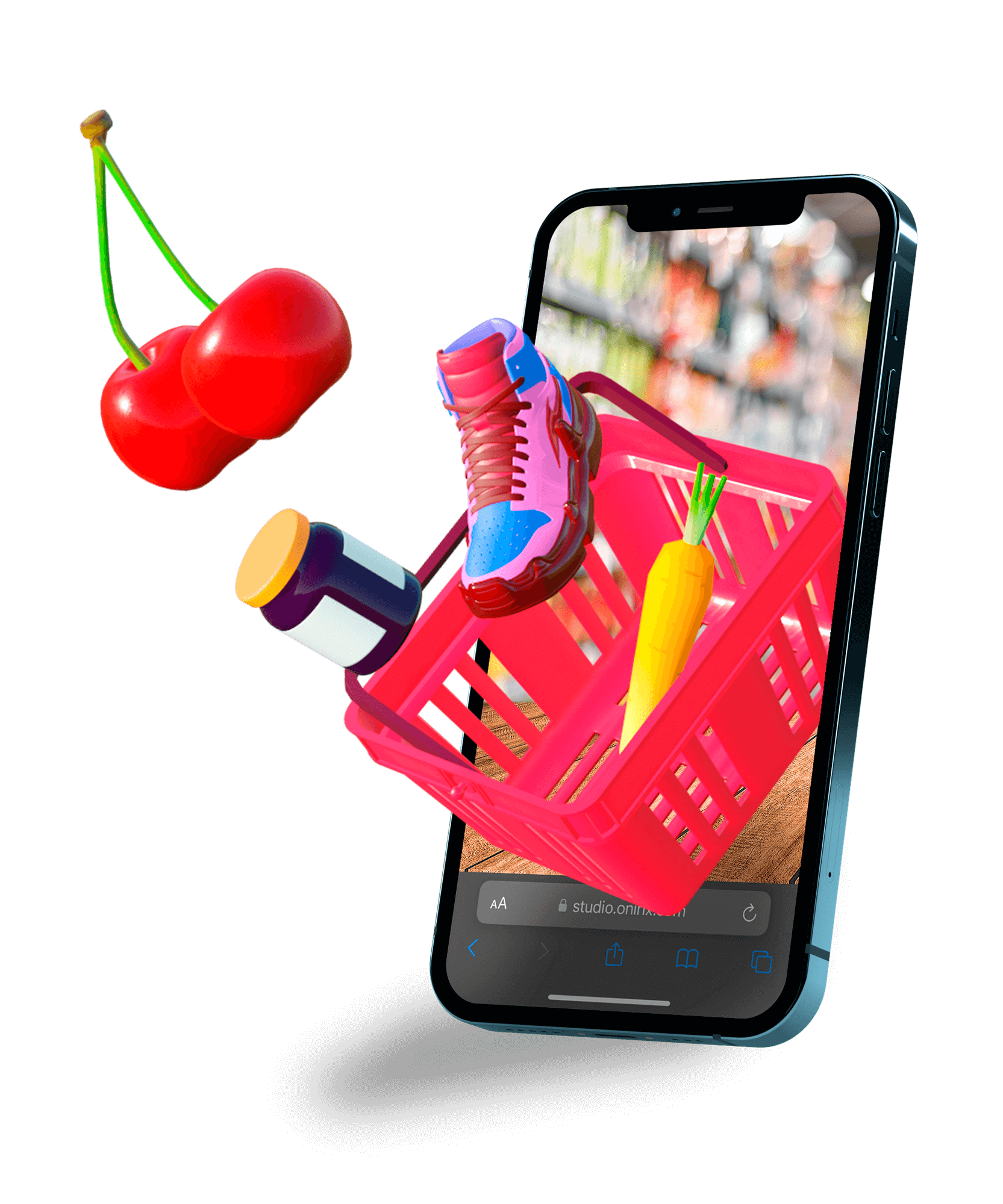Web AR concept
