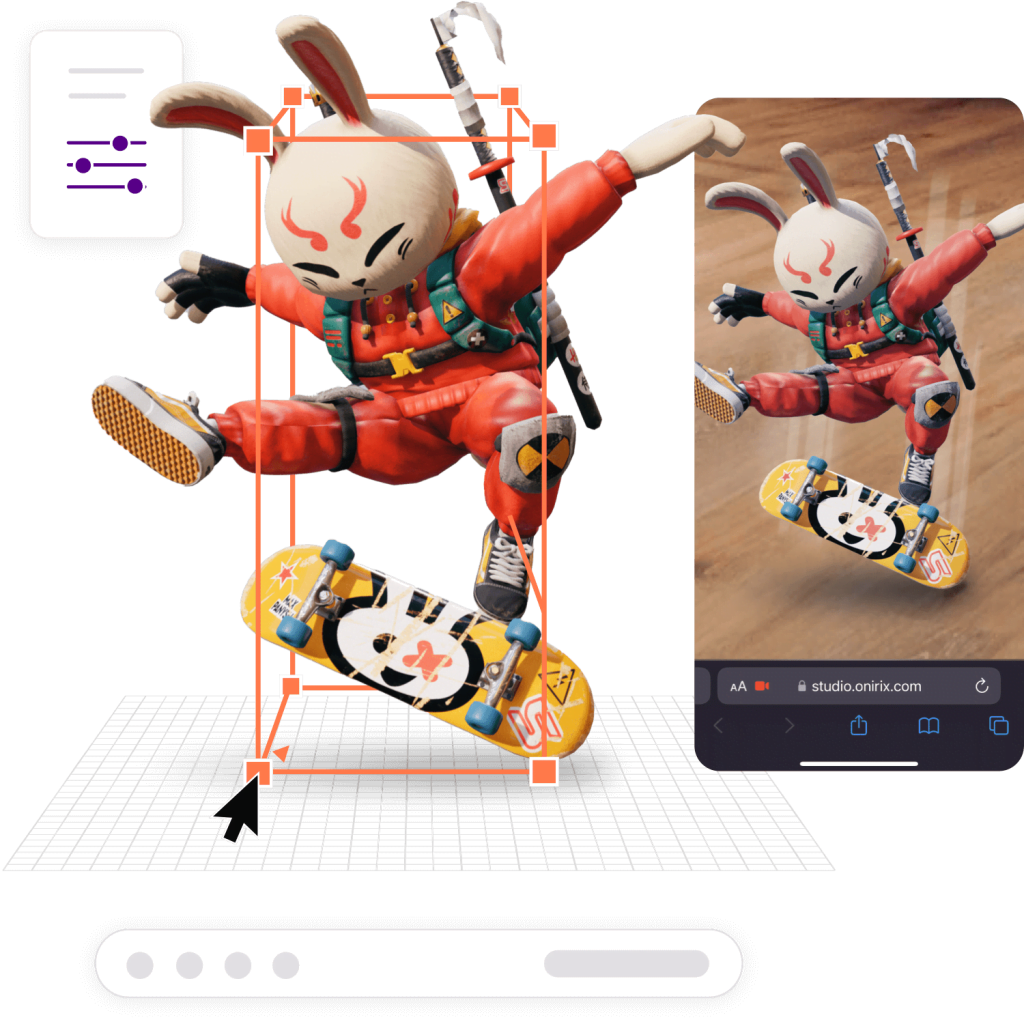 Onirix Web AR concept
