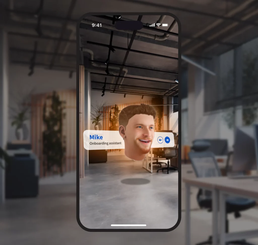 Augmented reality Onirix concept